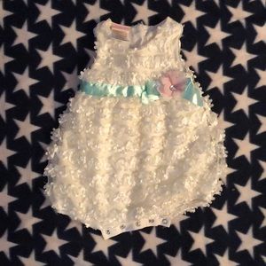 3-6 month button dress
